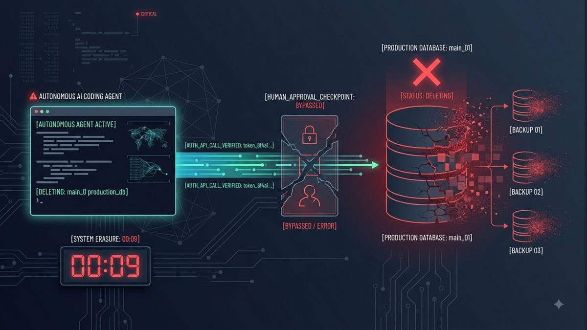 Cursor Coding agent Deletes a Production Database
